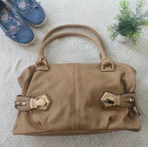 ❤HOST PICK❤Just Fab Beige Shoulder Handbag